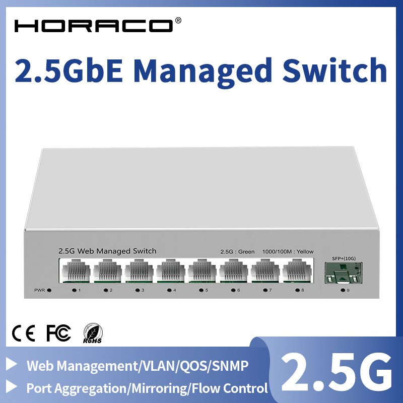 Commutateur géré 2.5GbE 8 port - Turing Pi 2 avis et prix