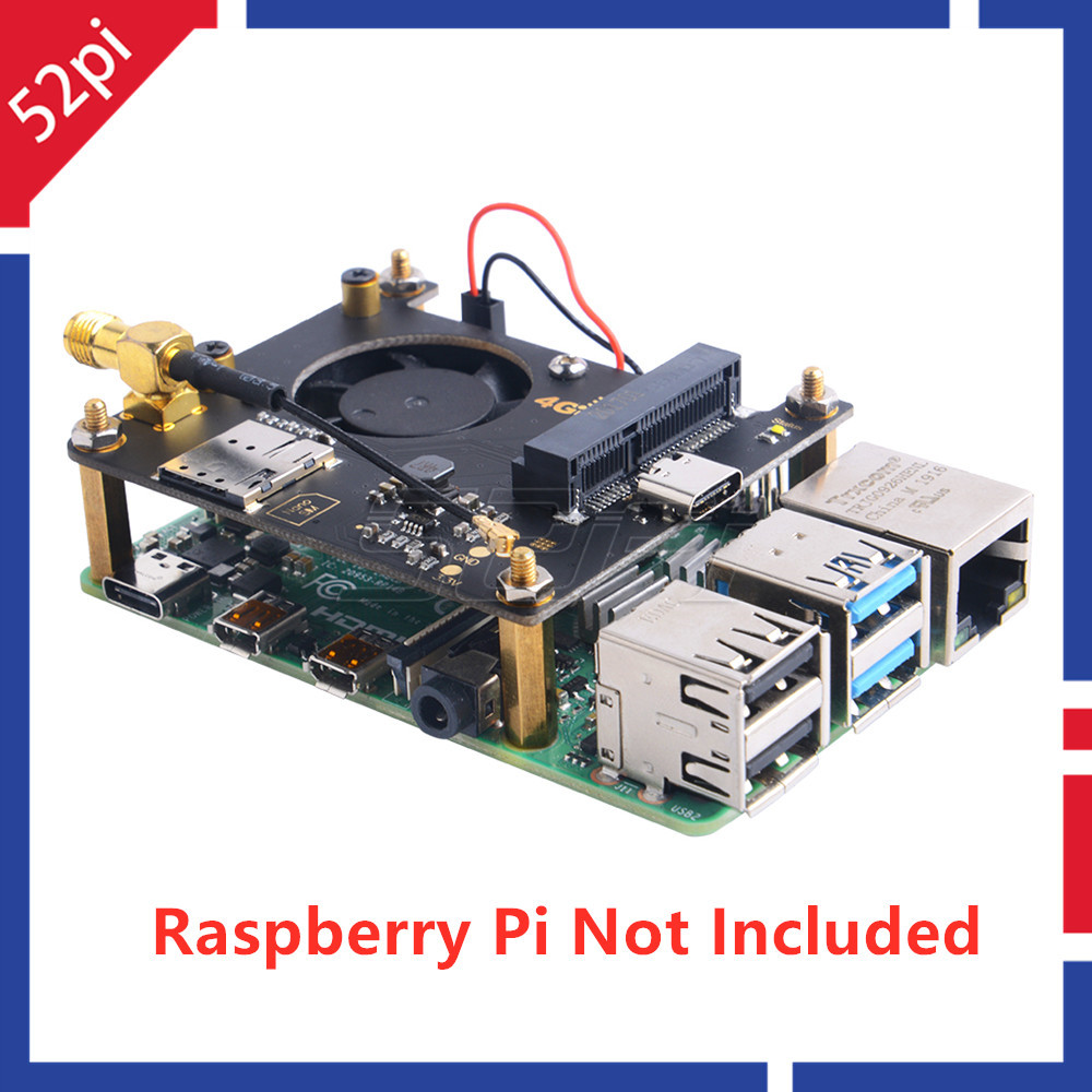 52Pi Raspberry Pi 3G 4G Hat US - Turing Pi 2 avis et prix