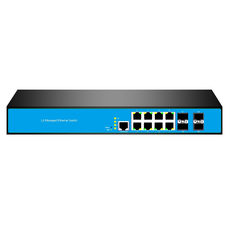 Commutateur réseau géré L3 12 - Sfp+ 10G Managed Switch 8 Port avis et prix