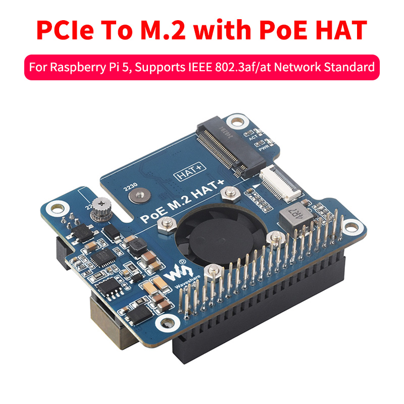 Turing Pi 2 - Adaptateur Raspberry Pi 5 PCIe vers
